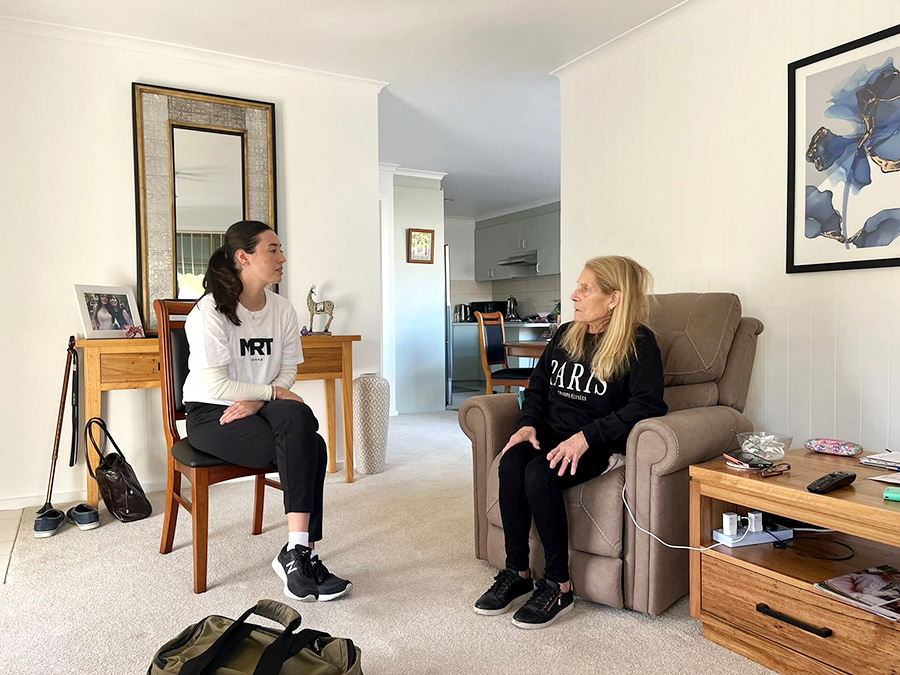 In-home physiotherapy